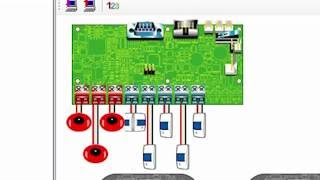 Configurazione del triplo bilanciamento di un sensore di movimento sulla centrale di allarme INIM [upl. by Evangelist723]