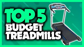 Best Budget Treadmill in 2020 5 Picks For Home Walking amp Running [upl. by Paik]