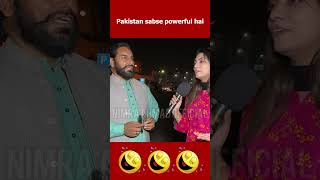 Pakistan sabse powerful hai 😂pakistanireaction kadwasach [upl. by Ulu492]