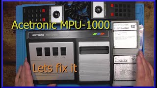 Faulty Acetronic MPU1000 Home Video Entertainment Centre [upl. by Amsirhc]