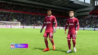 Gameplay  Liverpool vs Aston Villa  Premier League  20242025 [upl. by Lelah]