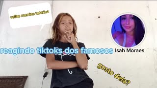 reagindo Tiktoks de famosos ✌😁 [upl. by Salba]