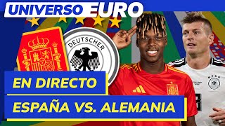 ESPAÑA vs ALEMANIA EN VIVO  EUROCOPA 2024 EN DIRECTO hoy CUARTOS de la EURO 2024 [upl. by Lechar450]