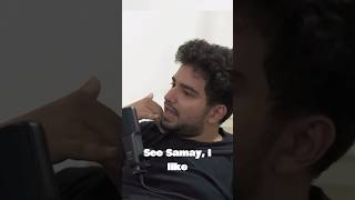 Samay Raina talk about Deepak kalal samayraina deepakkalal virlshort [upl. by Ankney]