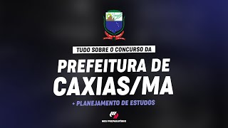 CONCURSO PARA PREFEITURA DE CAXIASMA  PLANEJAMENTO DE ESTUDOS [upl. by Rednaskela]