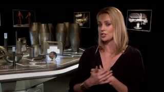 Charlize Theron Beautiful Interview Prometheus [upl. by Yattirb]