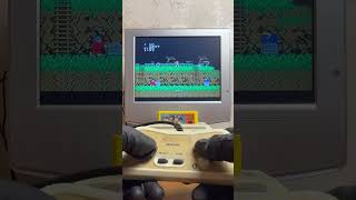 Cartridge 160 in 1 test for dendy famiclone Game Ghostsn Goblins [upl. by Docile47]