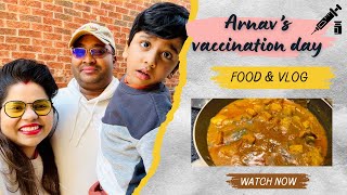 Aaj Arnav Ke Vaccination Ke Lie Jana Tha 💉 Or Aaloo Paneer Ki Sabji Bhi Banai 😍😋 ytvideo trend [upl. by Benetta]