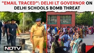 Bomb Threat In Delhi Schools  Bomb Threats At Delhi Schools Classes Suspended Children Sent Home [upl. by Dovev]