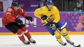 Sochi Olympics 2014 Hockey  Sweden vs Switzerland [upl. by Sartin485]