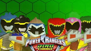 power rangers dino charge opening in Roblox [upl. by Moreta]