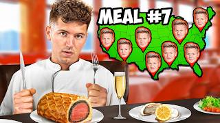 I Ate At EVERY Gordon Ramsay Restaurant [upl. by Bore]