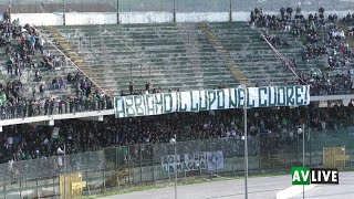 quotAbbiamo il lupo nel cuorequot la Curva Sud contesta lAvellino [upl. by Nibor]