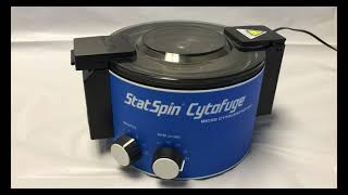 StatSpin Cytofuge CF01 Cytocentrifuge Bench top Centrifuge Stat Spin Tested [upl. by Mariele]