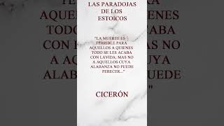 Extracto del Audiolibro quotLas Paradojas de los Estoicosquot de Cicerón ciceron estoicismo audiolibro [upl. by Eselrahc]