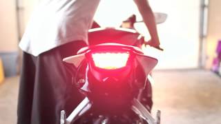 Motodynamic Integrated Tail Light 2014 Honda CBR1000RR [upl. by Anirtruc278]