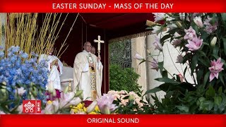 Pope Francis  Easter Sunday  Mass of the day 20190421 [upl. by Naerol598]