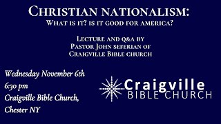 Christian Nationalism What is it and is it good for America [upl. by Anastice]