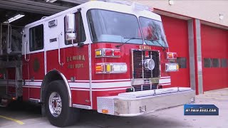 The Elmira Fire Department got a new firetruck [upl. by Regdirb562]