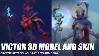 Victor 3D Model  Skin and More  Wild Rift [upl. by Anivid]