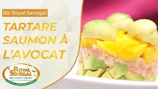 Tartare de saumon avocat et mangue Entrée Froide [upl. by Norean666]