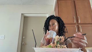 CHIPOTLE BOWL MUKBANG [upl. by Kcirednek]