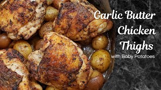 The Secret to Perfect Garlic Butter Chicken Thighs  Cooking with Demeyere [upl. by Anaderol708]