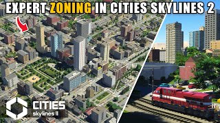 Building a Big Realistic City in Cities Skylines 2 through Expert Zoning [upl. by Drofniw]