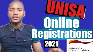 2021 Registrations How to register at UNISA at Unisa online [upl. by Placidia]