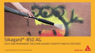 Sikagard 850 Anti Graffiti [upl. by Eloken]