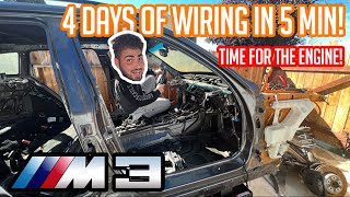 Building A Custom 1 of 1 E91 M3 Wagon Part16 [upl. by Camfort]