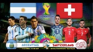 Highlights Argentina vs Svizzera 00 Tr 10 Ts ottavi mondiali [upl. by Gavin]