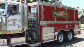 Fleetwood pa Fire Company 100th Anniversary Parade [upl. by Melas]