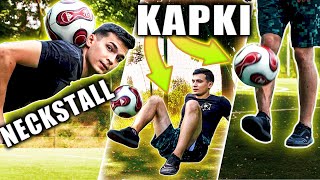 PODSTAWY FREESTYLE FOOTBALL  Od czego zacząć neckstall i kapki  Poradnik dla początkujących cz1 [upl. by Spada299]