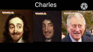 British Monarchs sing Random Songs based on their Names [upl. by Anelem]