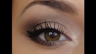 Maquillage sophistiqué rapide version jour et soir  Tutoriel [upl. by Noreen656]