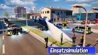 Emergency 20  Polizeieinsatz wieder eine Demo 🥴  Map Linzing  Einsatzsimulation [upl. by Greenquist]