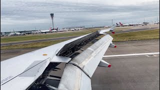 FULL APPROACH AND LANDING INTO LONDON HEATHROW 🇬🇧 British Airways  Airbus A319100 [upl. by Aiciled]