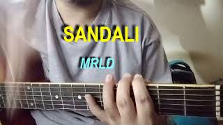 mrld  Sandali  Guitar chords Tutorial [upl. by Mauldon]