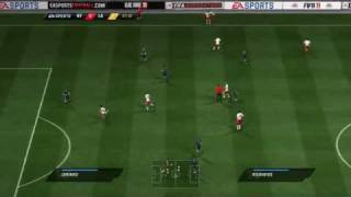 FIFA 11 NY Red Bulls vs LA Galaxy [upl. by Morena]