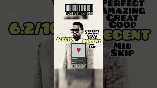 Paranoid by Kanye West Grading every 808s amp Heartbreak song TRACK 6 rap hiphop kanyewest ye [upl. by Rasec301]