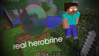 Herobrine sightning  Minecraft beta 1501 [upl. by Glori689]