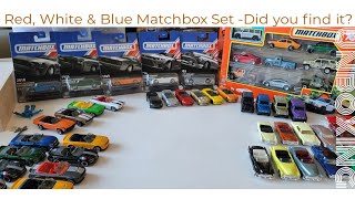 Matchbox American Set  9 Pack with Mercedes G Wagon Exclusive unboxing diecast camaro cadillac [upl. by Ahsienet]