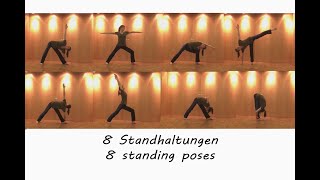 Tina Stüwe Hatha Yoga  Standhaltungen [upl. by Mikael]