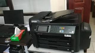 Epson L1455 A3 WiFi Duplex AllinOne Ink Tank Printer  Unboxing and Installation [upl. by Tem]