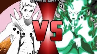 Obito Uchiha Juubi VS Toneri Otsutsuki Tenseigan  DEATH BATTLE Who Wins [upl. by Stafani]