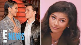 Zendaya GUSHES Over Boyfriend Tom Holland’s “Beautiful Charisma”  E News [upl. by Redna880]