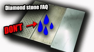 Diamond Sharpening Stone FAQ  Whats The BEST stone [upl. by Walston513]