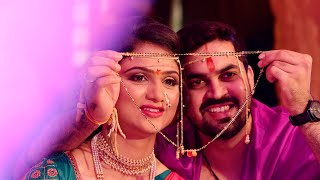 Aishwarya and Akshay Marathi Wedding Cinematic Video [upl. by Armalla]