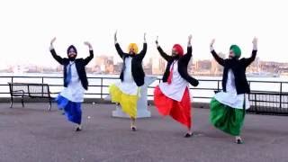 Sardaar Ji  Maritime Bhangra Group  Bhangra at DartmouthHalifax Water Front [upl. by Orv]